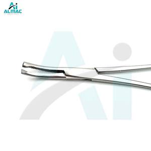 คีมหลอดเลือดแดง almac OEM Kocher เครื่องมือผ่าตัดเกรดที่ออกแบบมาสำหรับการหนีบที่แม่นยำในการผ่าตัดทั่วไปและเฉพาะทาง - Product Image 2