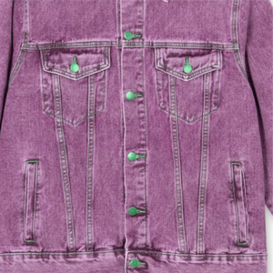 Fabricant sur mesure et en gros Nouveau design de veste en jean rose denim pour hommes - Product Image 4