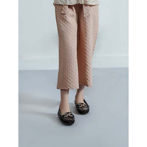 Unze London CYRENE Plus Size Women's <b>Pants</b> Regular Fit Woven Trouser - Product Image 1