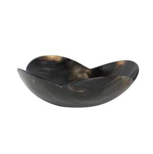 Sustainable Design Buffalo Horn Bowl natural serving <b>accessory</b> for dining <b>table</b> kitchen home <b>decor</b> handmade craft - Product Image 6
