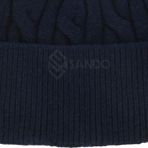 Venta caliente de alta calidad de lana gorros sombrero para hombres mujeres uso al aire libre invierno cálido Jacquard gorros sombrero - Product Image 5