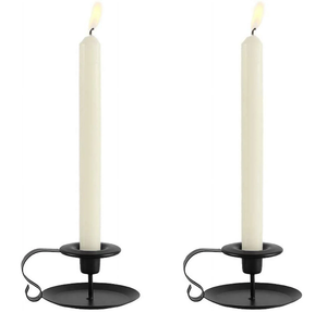 Fournisseur en gros Support de pilier de bougie en métal 2 pièces Artisanat de qualité supérieure Fournisseur en gros Bougeoir en métal - Product Image 2