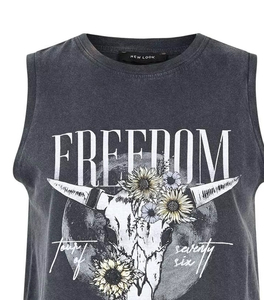 2025 tendencia al por mayor transpirable de talla grande lavado con ácido de diamantes de imitación ropa informal 100% algodón camiseta de gran tamaño para mujer - Product Image 5