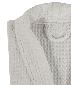 ชุดคลุมอาบน้ำผ้าฝ้าย 100% เนื้อวาฟเฟิล น้ำหนักเบา, ชุดคลุมอาบน้ำลายวาฟเฟิล, ชุดคลุมอาบน้ำแบบกิโมโนลายวาฟเฟิล - Product Image 2