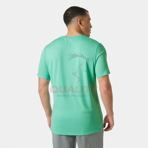 T-shirt en coton lourd, impression d'écran personnalisée, logo, vêtements de rue vierges de haute qualité, service de fabrication OEM, coupe confortable - Product Image 2