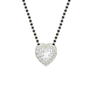 NOVAMART Fine Pure Silver Mangalsutra Pendant Elegant Gift for <b>Wives</b> Wholesale Export - Product Image 1