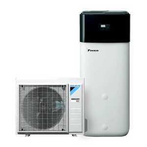 Bomba de Calor Aire-Agua Daikin Altherma 3 R32 de 4kW con Tanque de Almacenamiento de 500lt y Calentador Auxiliar de 3kW, Sistema HVAC para el Hogar - Product Image 1