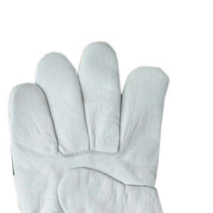 Gants robustes en cuir de vachette fendu Gants de sécurité industrielle avec une excellente protection des mains - Product Image 2