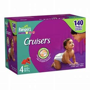 Pampers de qualité originale - Couches jetables pour bébé Pampers de haute qualité en gros, couches pour bébés de 360 g/lot - Product Image 4