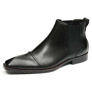 Chaussures de ville en cuir de porc de haute qualité avec revêtement imperméable et semelle intérieure souple pour hommes - Product Image 1