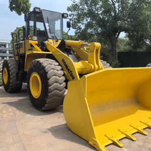 Pala cargadora frontal Komatsu WA380 usada de alta calidad con ruedas 380 Componentes centrales de la cargadora - Product Image 1