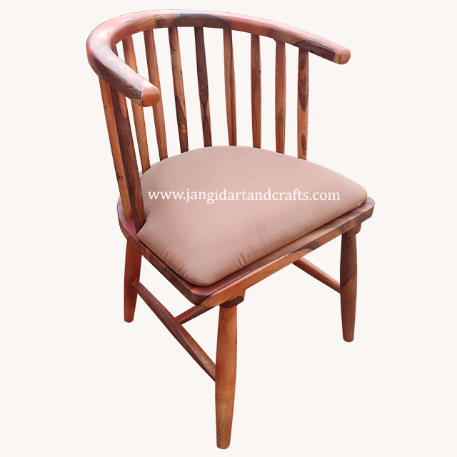 Дешевое классическое дизайнерское кресло из натурального дерева