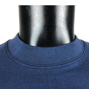 เสื้อยืดผ้าฝ้าย100% ของผู้ชายแบบกำหนดเอง320Gsm เสื้อไม่มีปกคอเสื้อแห้งเร็วไซส์ใหญ่พิมพ์ลายยาว - Product Image 4