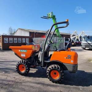 รถตักล้อยาง Ausa D 300 AHG รุ่นมินิ 4x4 แบบตีนตะขาบ บรรทุกได้ 5 ตัน ยี่ห้อ Howo ใช้กระบอกไฮดรอลิก Liyuan พร้อมเครื่องยนต์ มอเตอร์ ปั๊ม และเกียร์ - Product Image 6