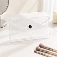 Sacs et étuis cosmétiques personnalisés en PVC, pochette de toilette transparente en PVC pour voyage, rangement de cosmétiques de salle de bain, sacs d'emballage de maquillage personnalisés