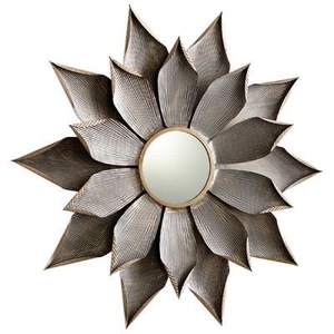 Espejo de pared decorativo de Metal hecho a mano de alta calidad de lujo moderno para boda sala de estar dormitorio y uso de oficina - Product Image 6