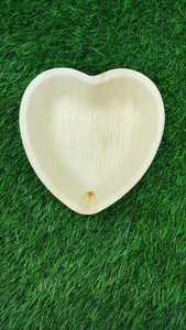 Sans produits chimiques biodégradables compostables organiques 16 CMS naturel Areca feuille de palmier coeur assiette plaqué plats et assiettes - Product Image 6