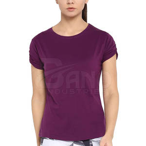 2025 logotipo personalizado ligero lienzo mujeres camisetas Casual verano estilo al por mayor - Product Image 1