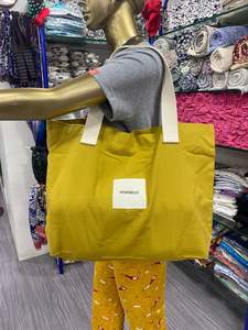 Haute qualité mode toile sac de plage coton sangle imprimé Shoppers poignée-toutes sortes sacs Shopper fabricant direct - Product Image 5