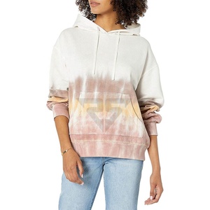 Algodón Tied Dye Hoodie Streetwear Custom Pullover Multi Color Tie Dye Hoodie Para mujeres Hecho en Pakistán - Product Image 1