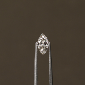 Anillo con Diamante Creado en Laboratorio de 0.85 CT, Corte Marquesa, Color Blanco, para Joyería Especial para Ella - Product Image 5
