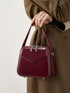 Bolsos de mano de diseñador, bolso de mano con bolsillo para tarjetas, bandolera de hombro de piel de vaca de lujo, bolso de mano de cuero genuino, bolso de cuero para mujer - Product Image 4