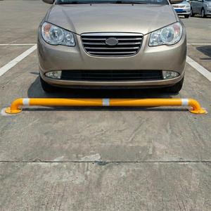 Set of 10 Heavy Duty Iron Vehicle <b>Stoppers</b> 180x10cm 60mm Parking Curbs Made From Durable Plastic - Product Image 1