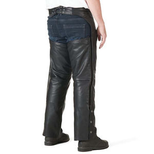 Chaps en cuir pour hommes, grande taille, aspect cuir lisse, imperméables et coupe-vent, pour un usage quotidien décontracté - Product Image 5