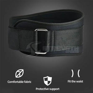 Cadena de acero al por mayor, cinturón de neopreno unisex para levantamiento de pesas, cinturón de neopreno personalizado con trabajo pesado de 36 pulgadas - Product Image 3