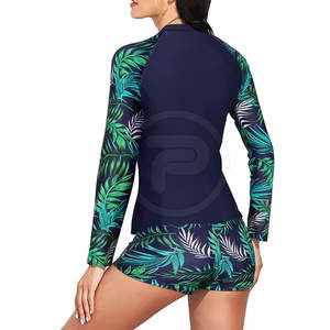 <b>Women's</b> Best Material <b>Rash</b> <b>Guard</b> Latest Design Breathable and Hot Selling - Product Image 2