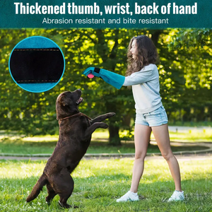 ถุงมือหนังวัวคุณภาพดี สีอ่อน ขายดี ขนาด 23.6 นิ้ว ยาว 60 ซม. ดีไซน์สัตว์ยอดนิยม - Product Image 6