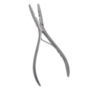 Pince à extensions de cheveux en gros, logo personnalisé, design V Light, acier inoxydable et plastique, pour usage commercial - Product Image 4