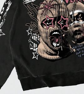 Top Online Selling Street Style Men <b>Hoodie</b> Wholesale Rate Men DTF Printed <b>Hoodie</b> Unique Style Pullover <b>Thermal</b> <b>Hoodie</b> for Men - Product Image 4