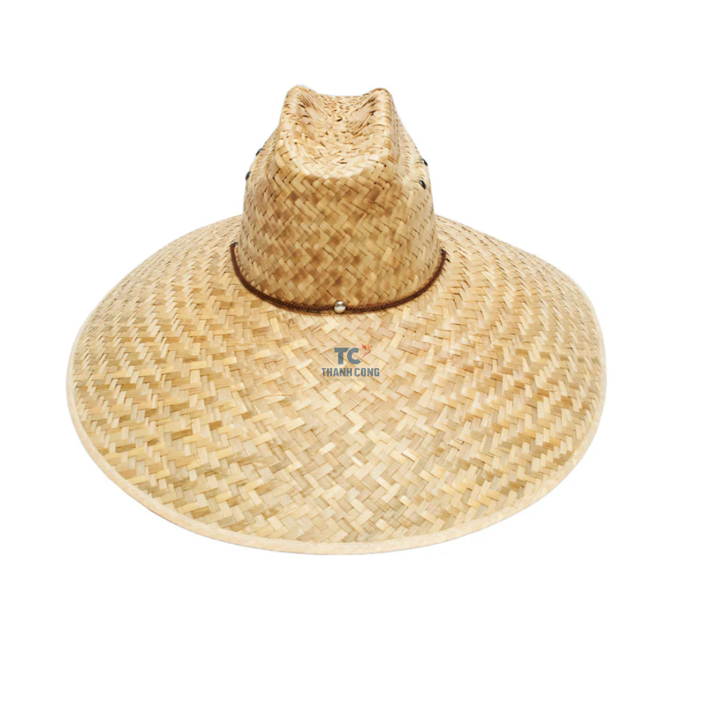 Zylioo Chapeau Cowboy En Paille Grande Taille 57-62cm - Chapeau Plage Occidental UV Protection, Cordons Réglables