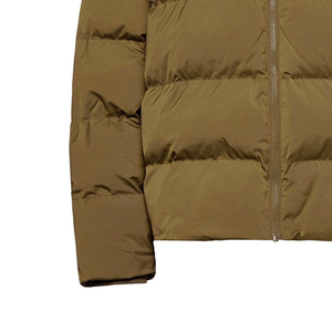 Men's Comfortable Breathable Waterproof Canvas <b>Bubble</b> Puffer Jacket <b>Top</b> Seller Unique Design OEM Service Winter Season Washable - Product Image 4