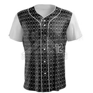 Uniforme de Béisbol Personalizado de Alta Calidad, Uniforme Deportivo para Equipo de Béisbol, Diseño de Moda - Product Image 3