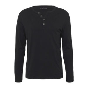 2023 hommes décontracté grande taille sport T-Shirt haute qualité 100% coton à manches longues Jersey tissé tissu - Product Image 4