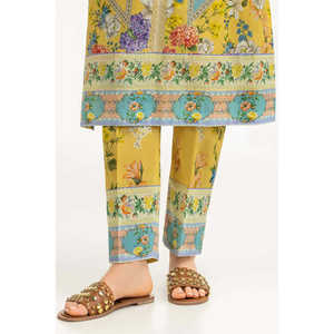 Conjunto de 2 Piezas de Chifón Bohemio de Lujo para Mujer, IPST-77130, Estampado Floral, Cuello Cuadrado, Talla XS, para Primavera/Verano - Product Image 3