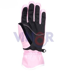 Gants de ski en cuir d'hiver avec logo personnalisé de haute qualité Gants de ski respirants à séchage rapide ajustables Nouveau design Gants de ski chauds avec logo personnalisé - Product Image 4