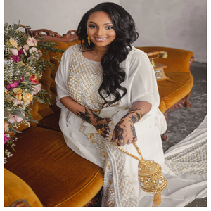 Precio bajo nupcial boda Dirac lujo somalí diseño con cuentas trabajo somalí boda Dirac conjunto demanda vestido de la India - Product Image 3