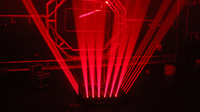6 yeux RGB Laser tête mobile pleine couleur scène Laser lumières monstre DJ fête Club Show