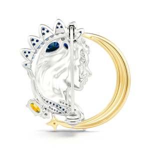Broche de mode Jeulia en argent sterling, motif Vierge et Lune du zodiaque - Product Image 2