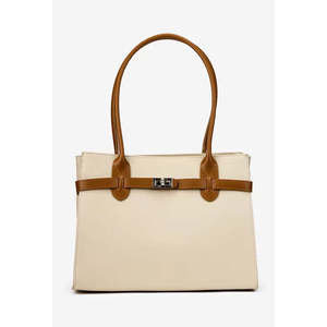Bolso cruzado estructurado en cuero genuino Dollar - Hecho en Italia - Art. 25388 - Product Image 1