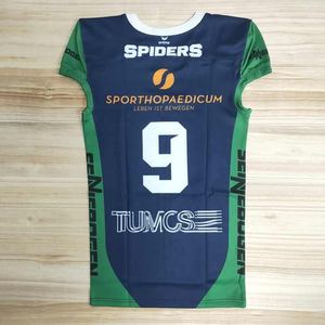 Uniformes de Fútbol Americano Personalizados al por Mayor, Transpirables, Estampados, con Mangas Cortas, Opciones de Tallas Grandes - Product Image 5