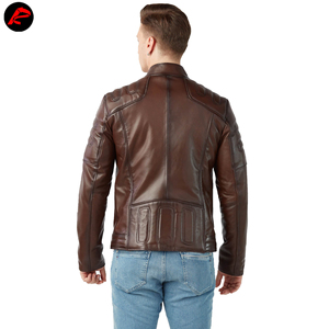 Vêtements de sport de style supérieur pour hommes, veste en cuir de moto confortable pour l'hiver, vêtements d'hiver à la mode - Product Image 5