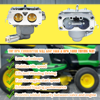 Carburateur de tondeuse à gazon Carb 796227 799230 699709 499804 adapté au moteur v-twin avec Briggs & Stratton, John Deere, nexus AYP