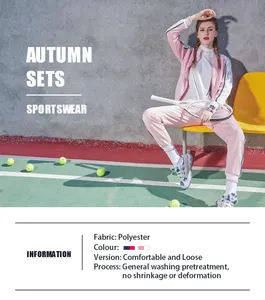Survêtement d'hiver à motif solide pour femmes vêtements de sport écologiques en gros pour les sweats d'entraînement de fitness de gymnastique 2025 - Product Image 4