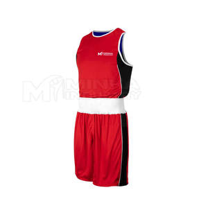 Uniformes de boxe en gros couleur avec des chemises d'entraînement mode uniforme de kick-boxe personnalisé à vendre - Product Image 1