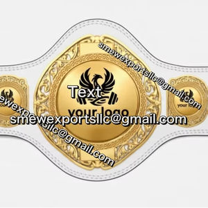 เข็มขัดแชมป์ MMA มวยปล้ำ ไอคิโด เทควันโด ทำจากวัสดุ PU ที่เป็นมิตรกับสิ่งแวดล้อม ราคาถูก - Product Image 4