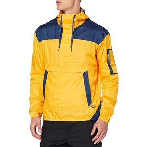 Terzo Sports Coupe-vent léger unisexe à fermeture éclair complète pour hommes Offre Spéciale High Street Style Colorblock Jacket - Product Image 1